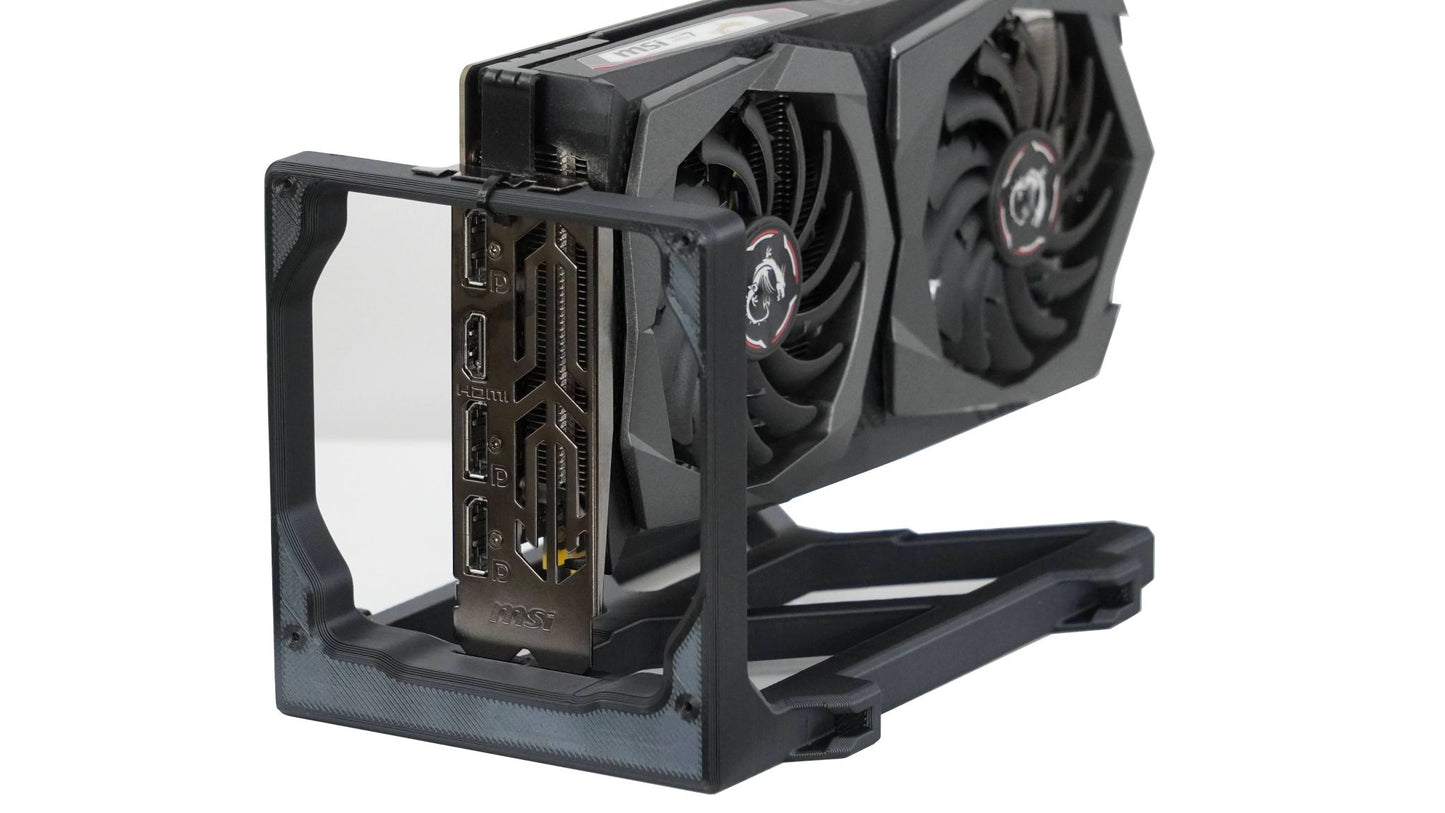 GPU Stand with Fan and Riser support